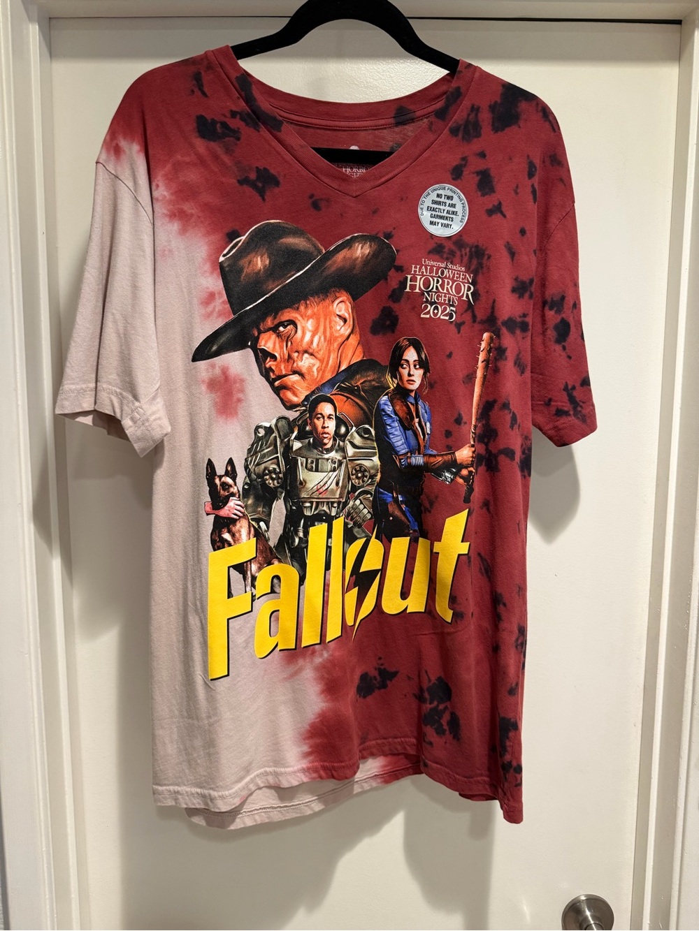 Universal Studios Fallout Halloween Horror Nights Graphic Shirt